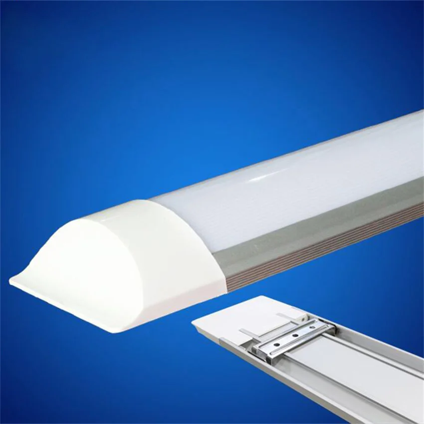 Free Shipping High Quality 18W 0.6m LED Batten Tube Light Cold /Natural/ Warm Whtie AC85-265V CE RoHS