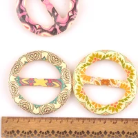 Wooden Round Ring Belt Buckle For Clothes Bag Accessories Apparel Garment Ornament Handmade DIY Accessories Windcoat Decor m2591 5