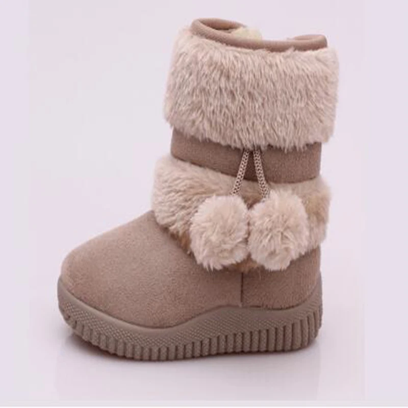 2023 Winter Baby Boys Girls Classic Comfortable Cotton Shoes Kids Keep Warm Boots Teenage Children Snow Boots