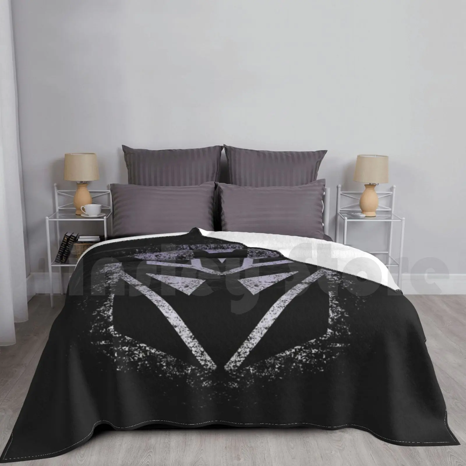 Decepticons Blanket For Sofa Bed Travel Cybertron Decepticon Autobots Best Sellers Comic Anime