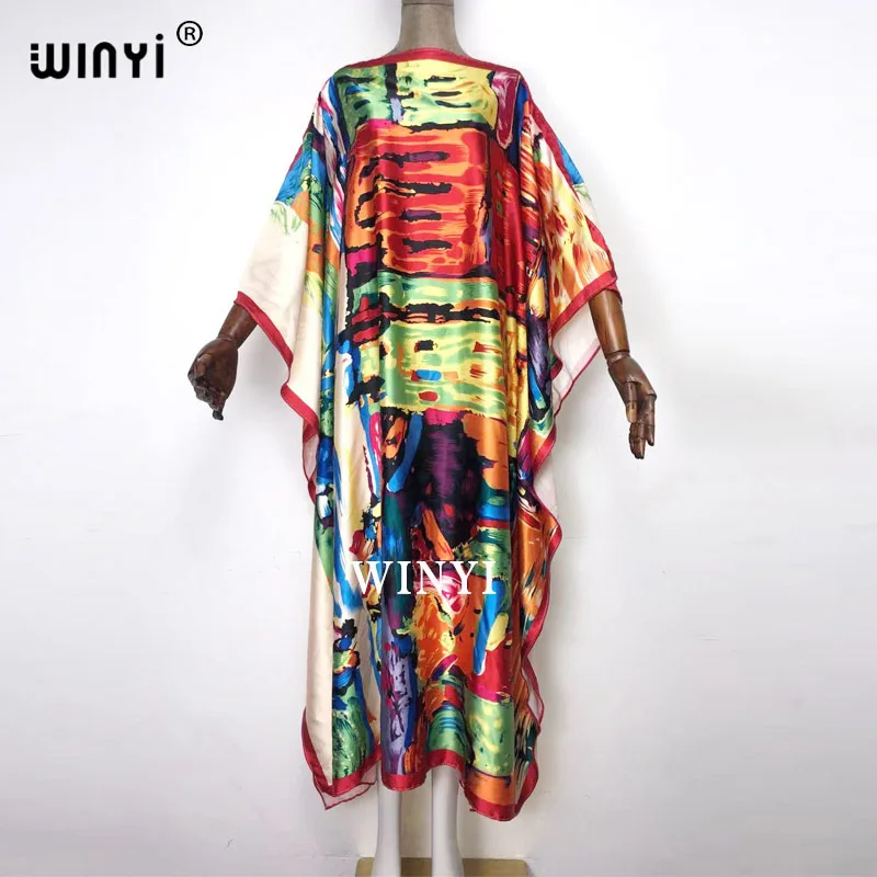 Womens Boho maxi jurk Dress Summer casual robe Middle East Dress Elegant Holiday Beach  Sundress Party evening sukienka