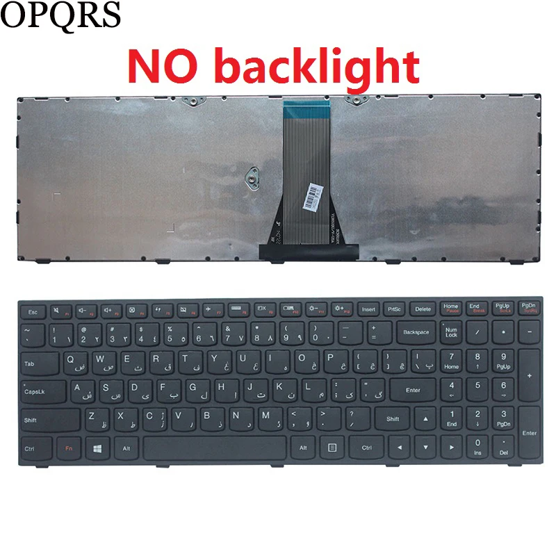 New AR Arabic laptop keyboard for LENOVO 305-15 305-15IBD 305-15IBY 305-15IHW 500-15 500-15ACZ 500-15ISK 80K4