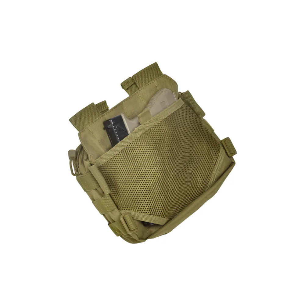 Tactical 2 Banger Bag Modular Messenger Range Bags Quick-prep 5.56 Pistol Magazine Pouch Shooting Gear Airsoft Paintball