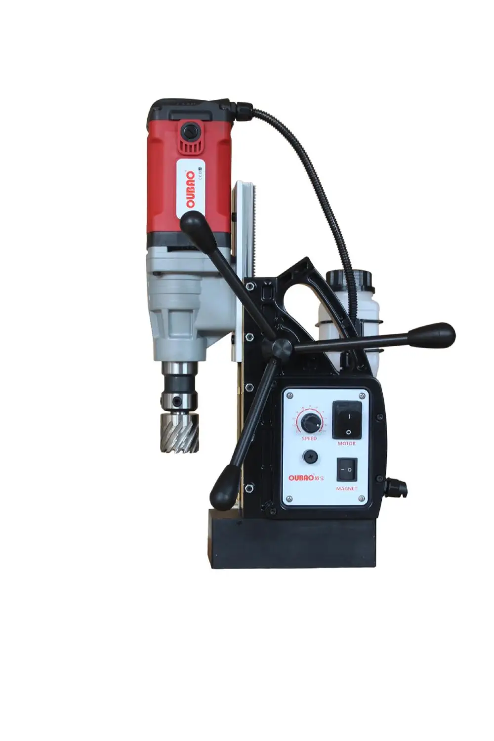 Perceuse à noyau magnétique OB-5000 1650W 220V, perceuse électrique à haute Force magnétique avec système de refroidissement intégré