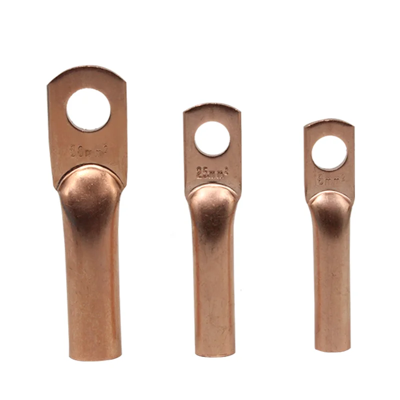 DTG-10 Copper Connecting Terminal Electric Power Equipment Contact Fittings  Cable Lug earthing terminal crimping tools