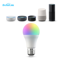 BroadLink LB27 Smart Wifi Bulb Efficiency Controlled Led Colorful Smart LED Dimmable Light Bulb with  Alexa Google