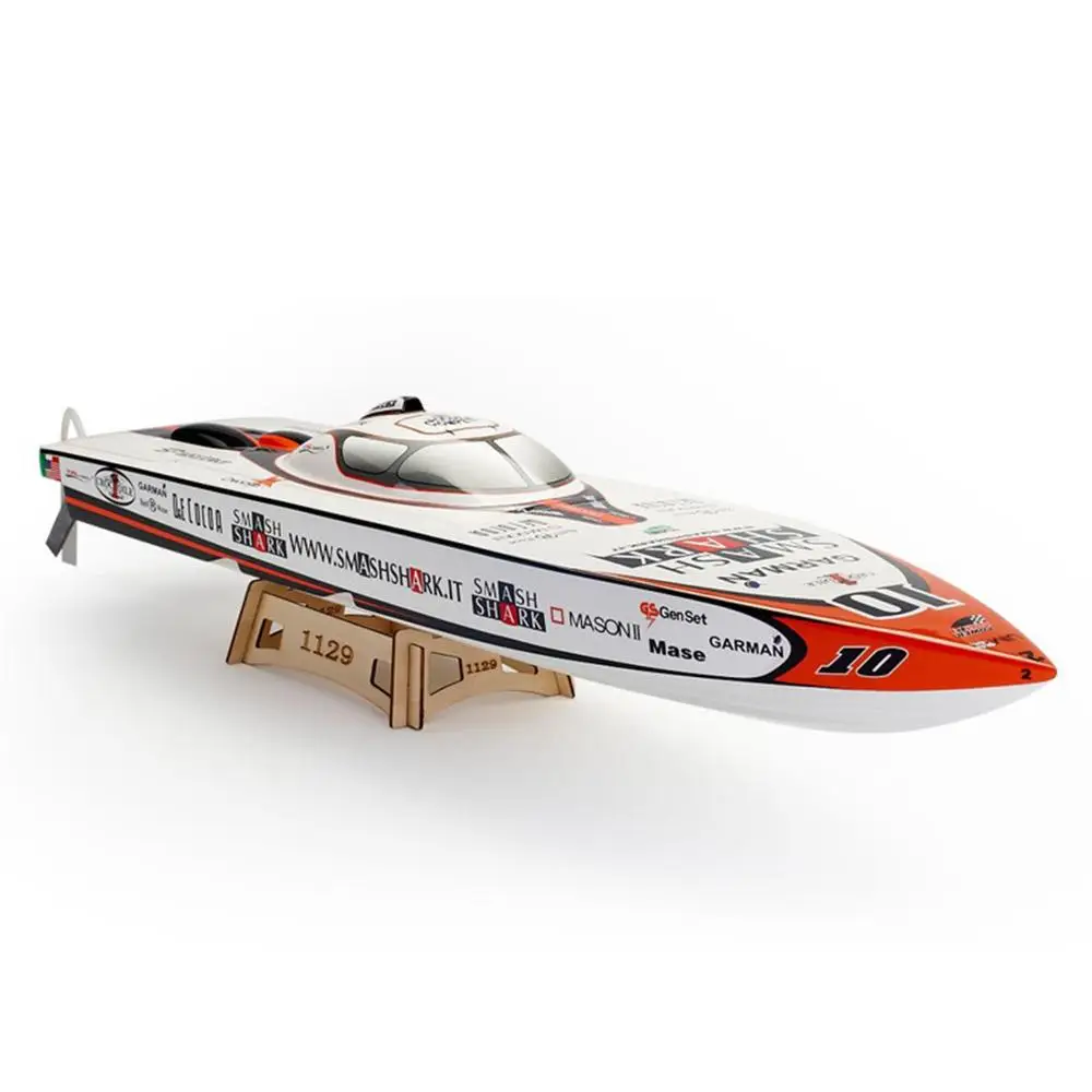 TFL BE1125 Smash Shark P1 Fiberglass Electric Brushless Racing Boat 1125 with SSS 3660 2070KV Motor, 120A ESC