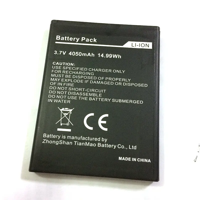 Orignal High Qality 4050mAh Battery for CROSSCAL TREKKER-X1 Mobile Phone