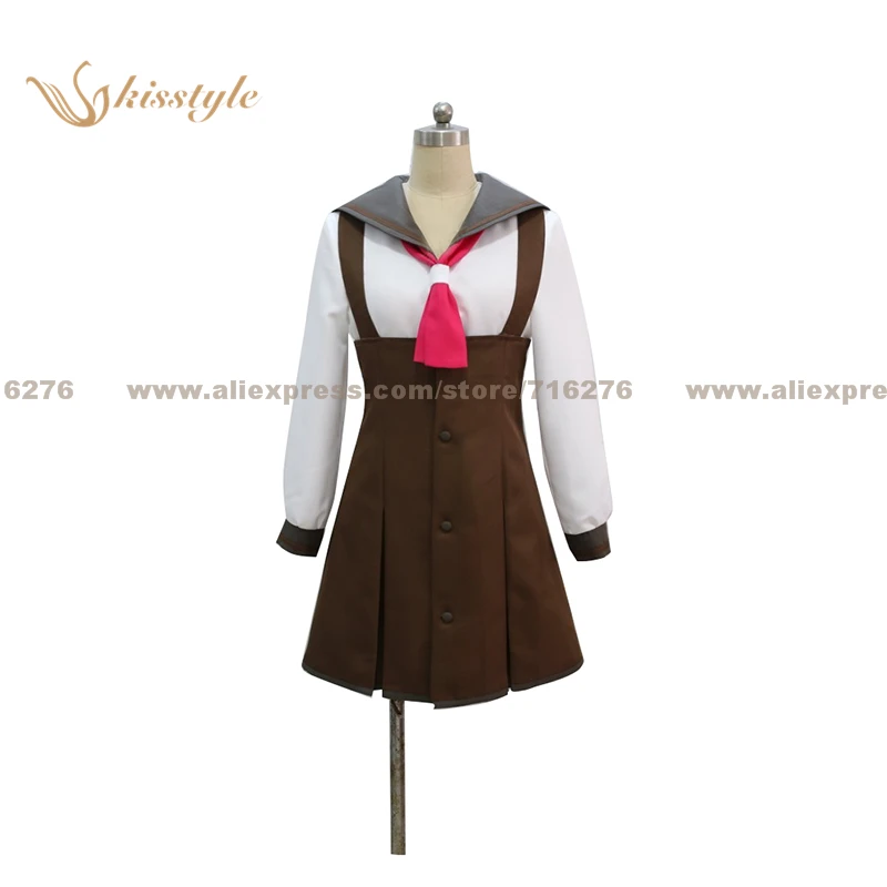 

Kisstyle Fashion Bakemonogatari Monstory Monogatari Sengoku Nadeko School Uniform Clothing Cosplay Costume,Customized Accepted