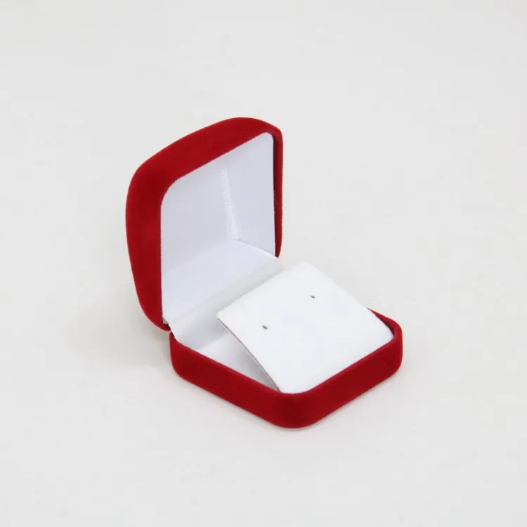 Stud Earrings Storage Box Drop Earrings Pendant Organizer Case Highly Velvet Small Necklace Jewelry Display Gift Packaging Boxes