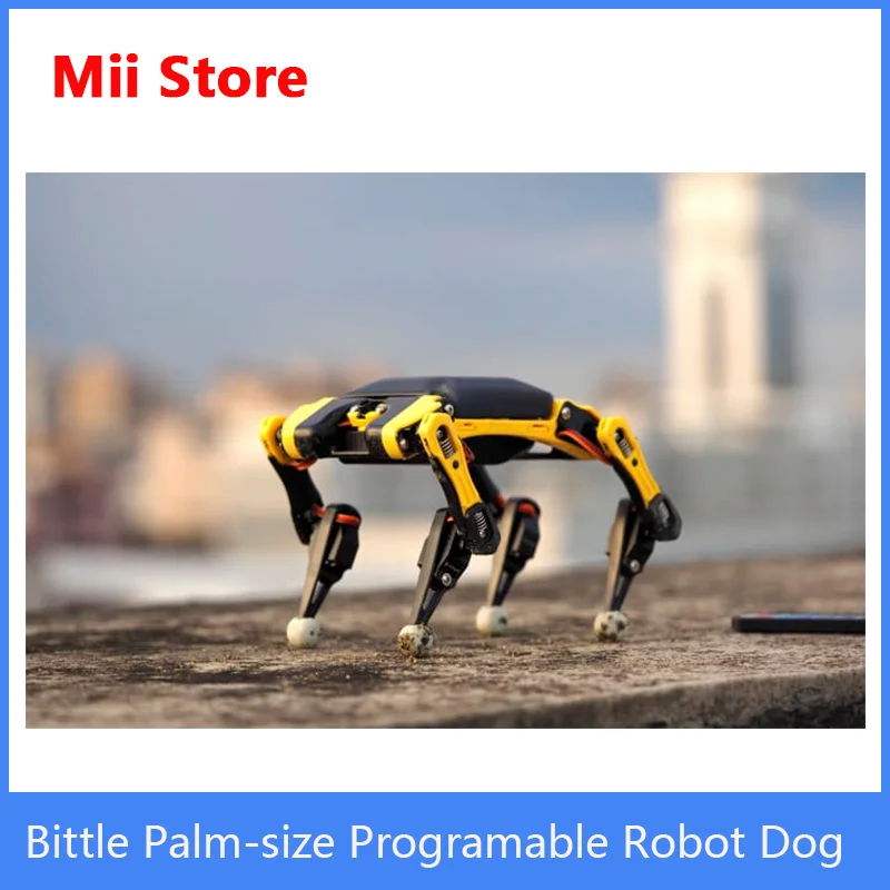 Bittle Palm-size Programable Robot Dog Open Source Bionic Quadruped DIY Customizable Stem Toy Gift, Support Raspberry Pi Arduino