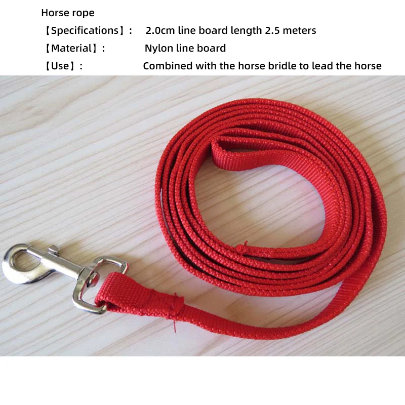 Horse rope line board training turn hook harness accessories horse bridle equestrian supplies