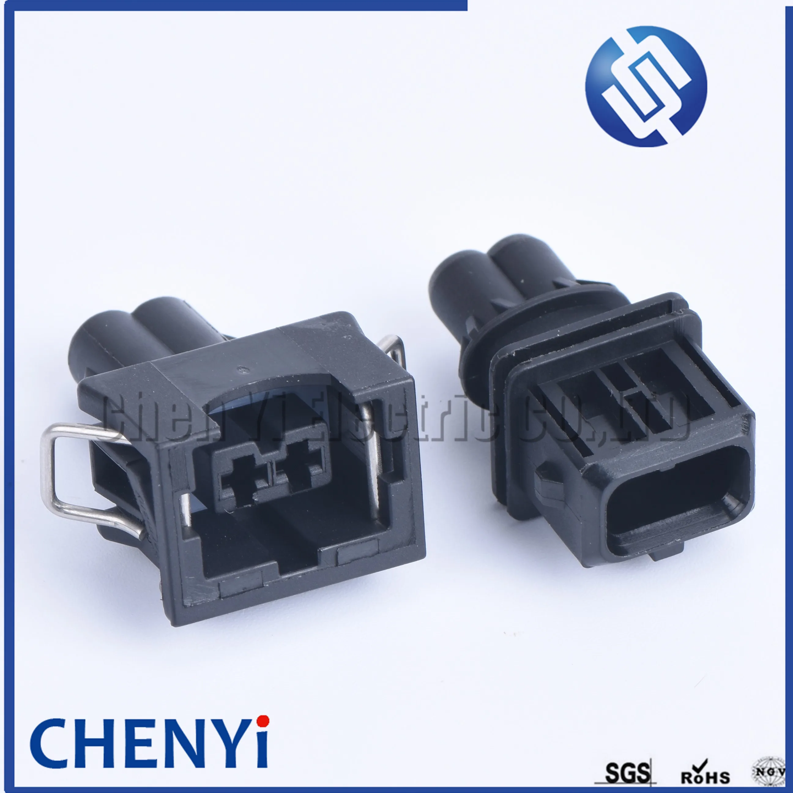 1 set 2 Pin male or Female EV1 Fuel Injector Nozzle Waterproof Connector Plug Socket Housing For VAG 829441-1 037906240 106462-1