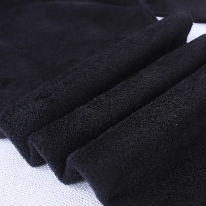 M-6XL Plus Size Winter Plus Velvet Thicken Stretch Skinny Imitation Denim Leggings Women Elastic Waist Black Pencil Pants C6669