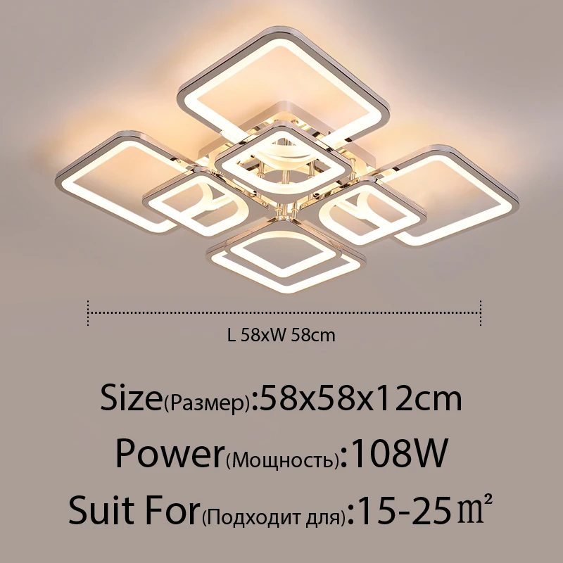 Moderne LED-kroonluchter op afstand dimbaar binnenverlichting voor slaapkamer restaurant studie eetkamer woonkamer verlichtingsarmaturen huis glans