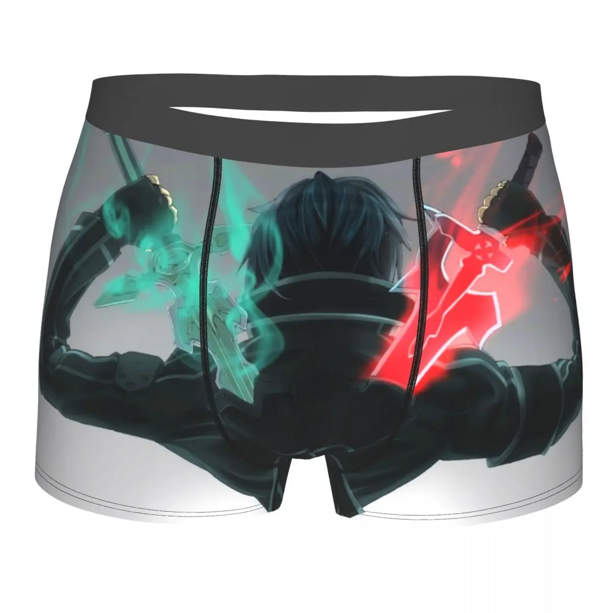 

Anime - Sword Art Online Underpants Breathbale Panties Male Underwear Print Shorts Boxer Briefs