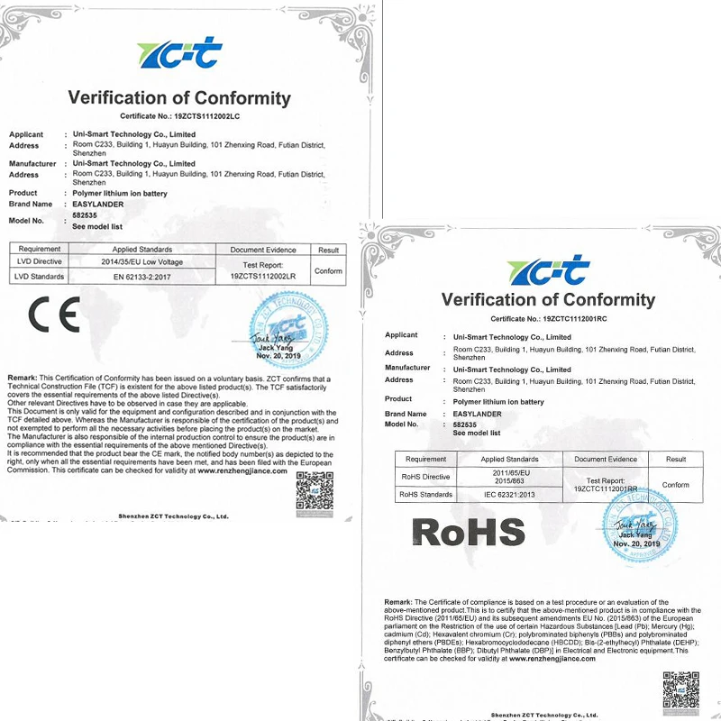 3.7V 1000mAh 103035 102835 103235 Rechargeable Lithium Li-ion Polymer Battery For Bluetooth Pen car dvr
