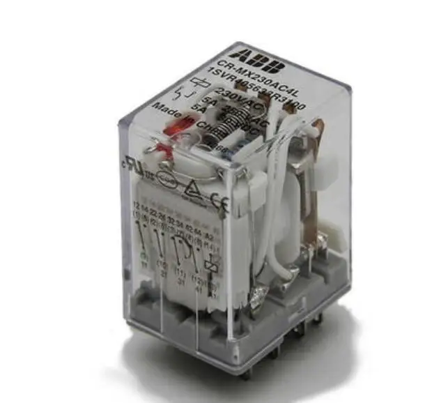 Plug-in intermediate relay 10229076 CR-MX024AC4  24VAC | 4NO+4NC | 5A 1SVR405633R0000