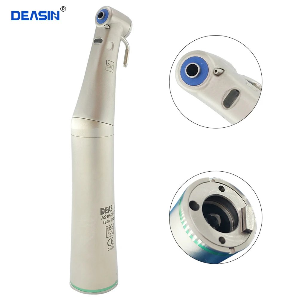 DEASIN Dental 20:1 Contra Angle With Generator Inside Attach To Universal E -Type Motors Dentisytr Other Equipment