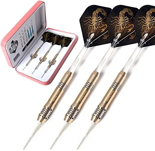 

CUESOUL Soft Tip Darts Set Plastic Tip with Dart Case