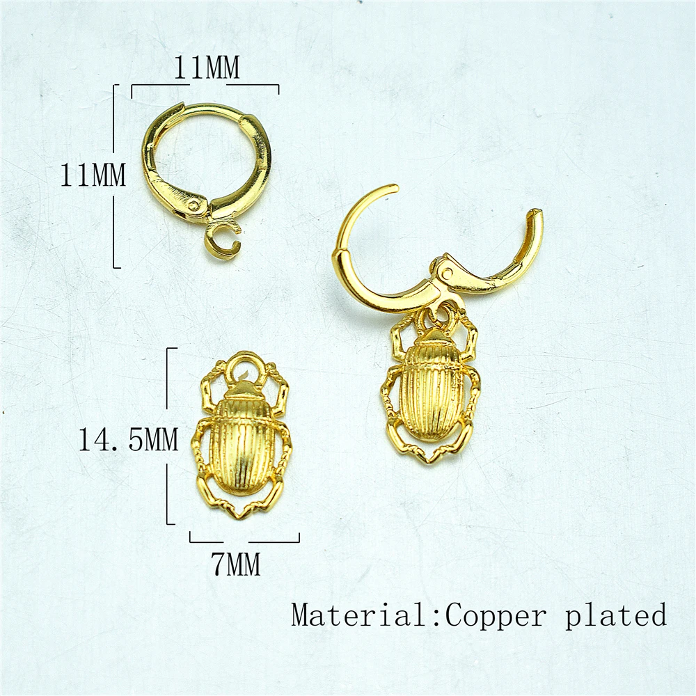 New DesIgn EIectropIeted eee MIcro CubIc ZIrconIe InIeId enImeI Iedybug BeetIe EerrIngs Women GIfts Men FeshIon JeweIry