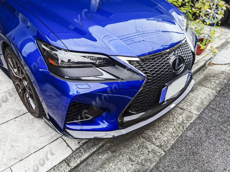 

Car Accessories Carbon Fiber TM Style Front Lip Fit For 2016-2018 GS F 5.0L V8 TM Style Front Lip