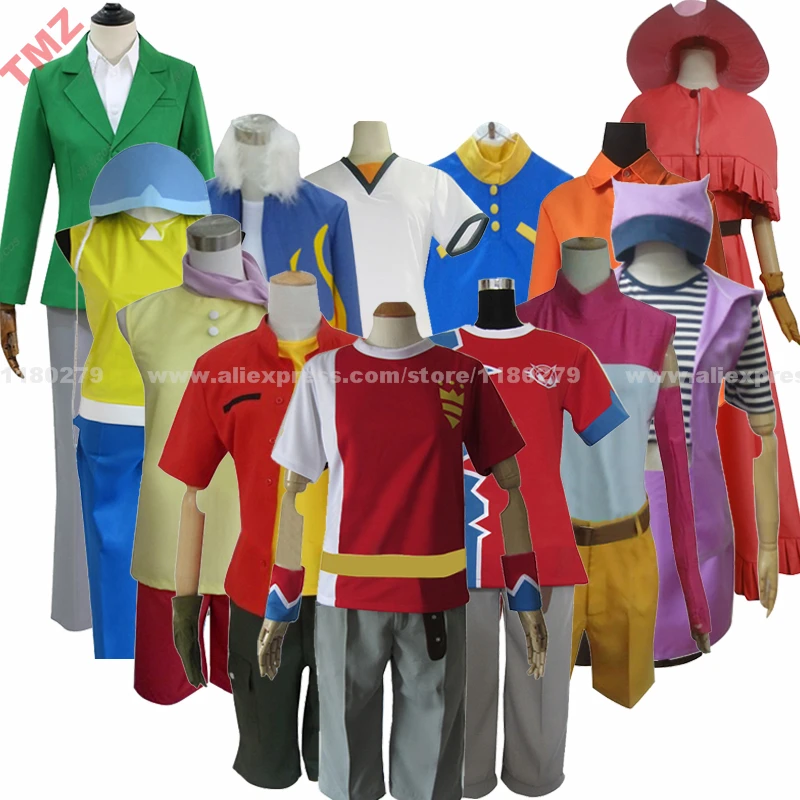 Digimon Adventure Tri Yagami Taichi Hikari Yagami Group of Characters Clothing Anime Clothes Cosplay Costume,Customized Accepted