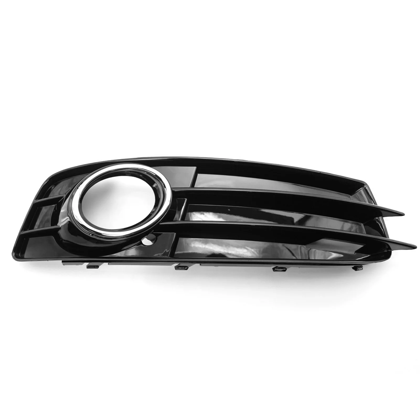 

Front Bumper Grille Fog Light Trim Bezel Right Fog Light Lamp Cover Grill Replacement for Audi A3 8P S-line 09-12