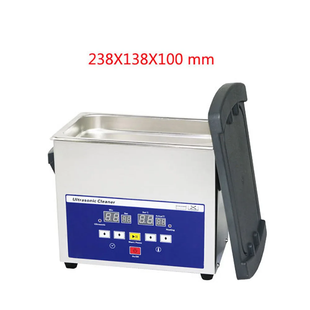 

Ultrasonic cleaner household machine + mesh basket 220V