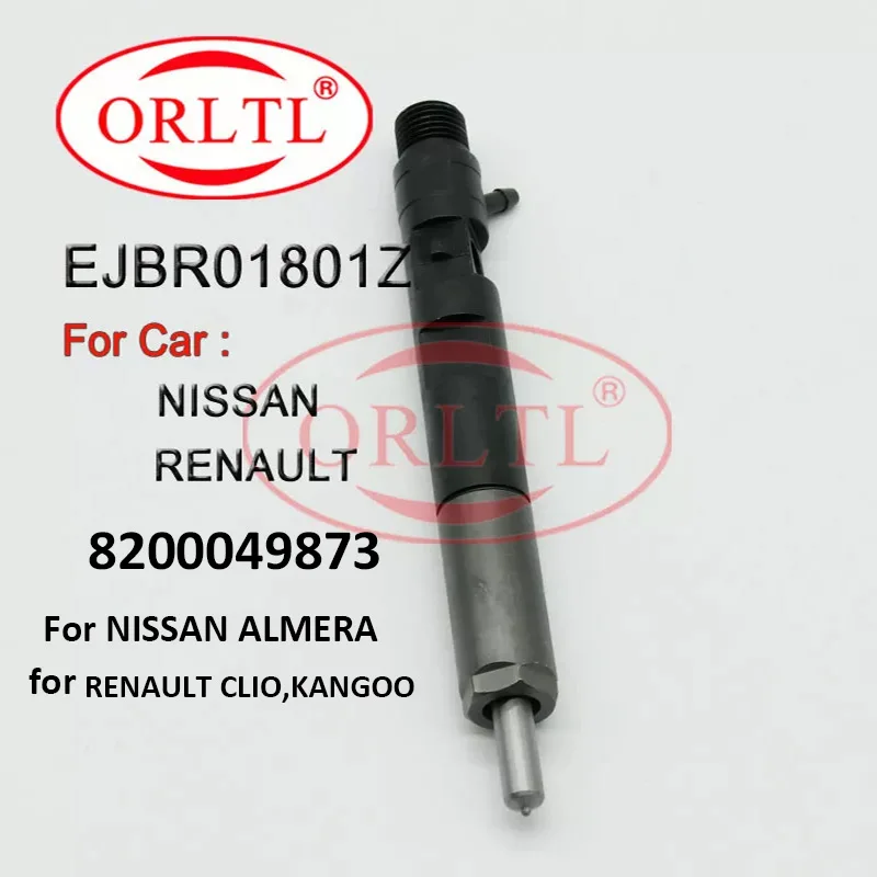 ORLTL Genuine Fuel Injector EJBR01801Z (8200049873) 1801Z,R01801Z,for NISSAN ALMERA ,Euro 3/RENAULT CLIO,KANGOO ,RENAULT