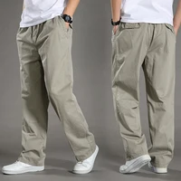 Men's Cargo Pants Summer Spring Cotton Work Wear New In Large Size 6XL Casual Climbing Joggers Sweatpants Hombre Autumn Trousers 4