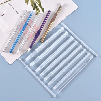 シリコンモールド,エポキシ樹脂,成形ハンドクラフトキット,糸織りツール,10スタイル