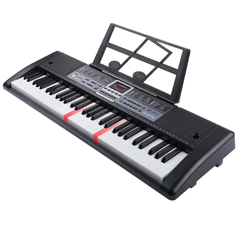 Professional Piano Keyboard 61Keys Musical Instruments Electronic Midi Controller Children\'s Digital Synthesizer Organizers