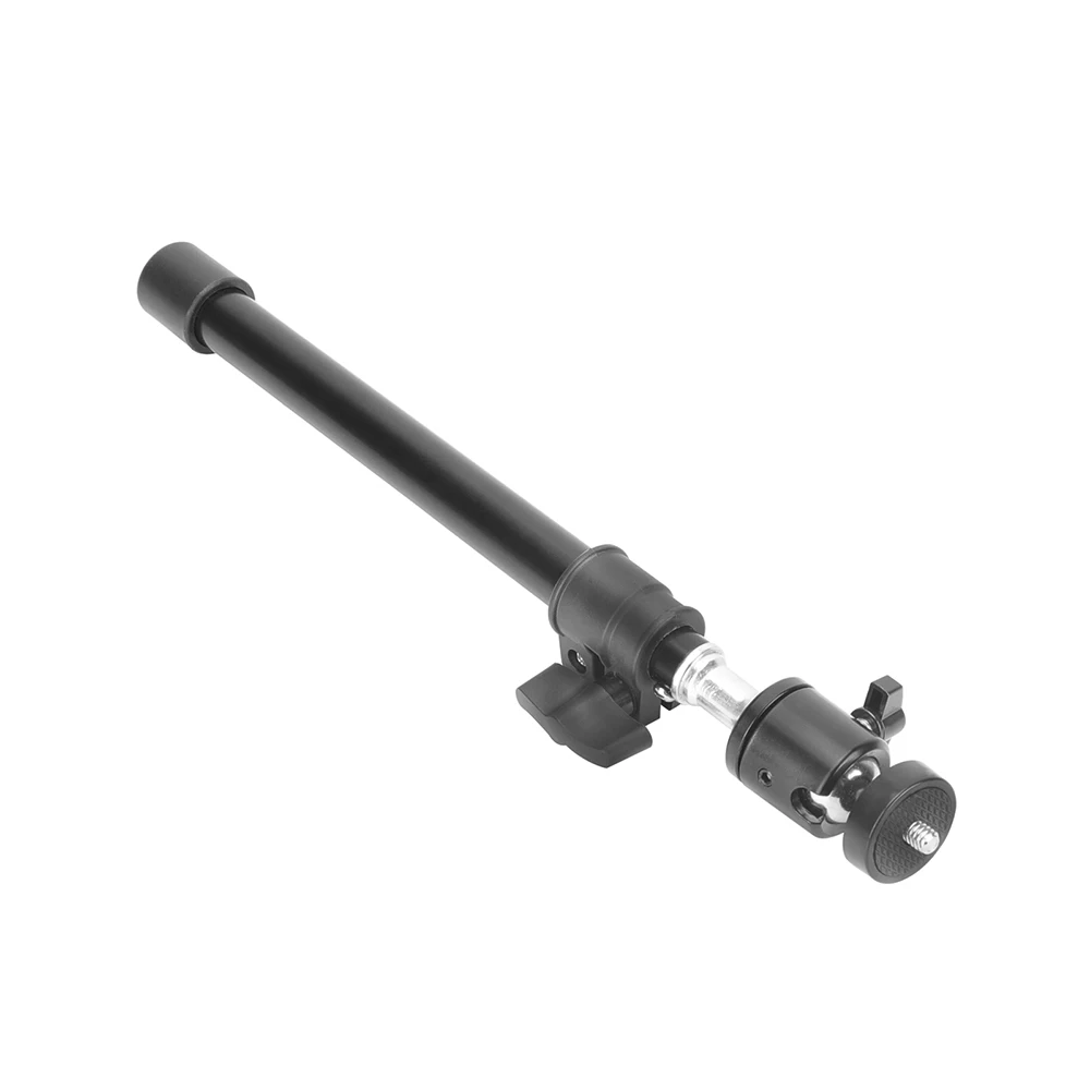 Карманный удлинитель для штатива KIMRIG, регулируемый держатель для монопода с вращающейся на 360 градусов шаровой головкой