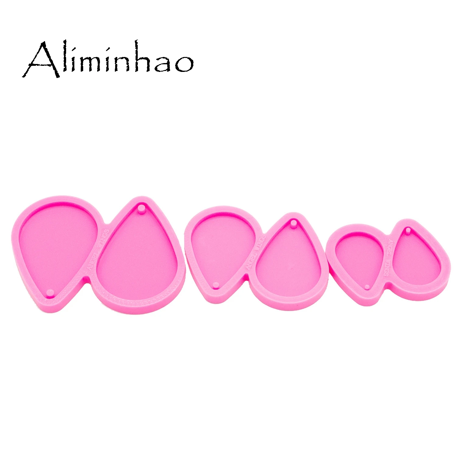 DY0251 L/M/S Water drop shape Handmade DIY epoxy earring mould Silicone Molds women trinket fashion jewelry