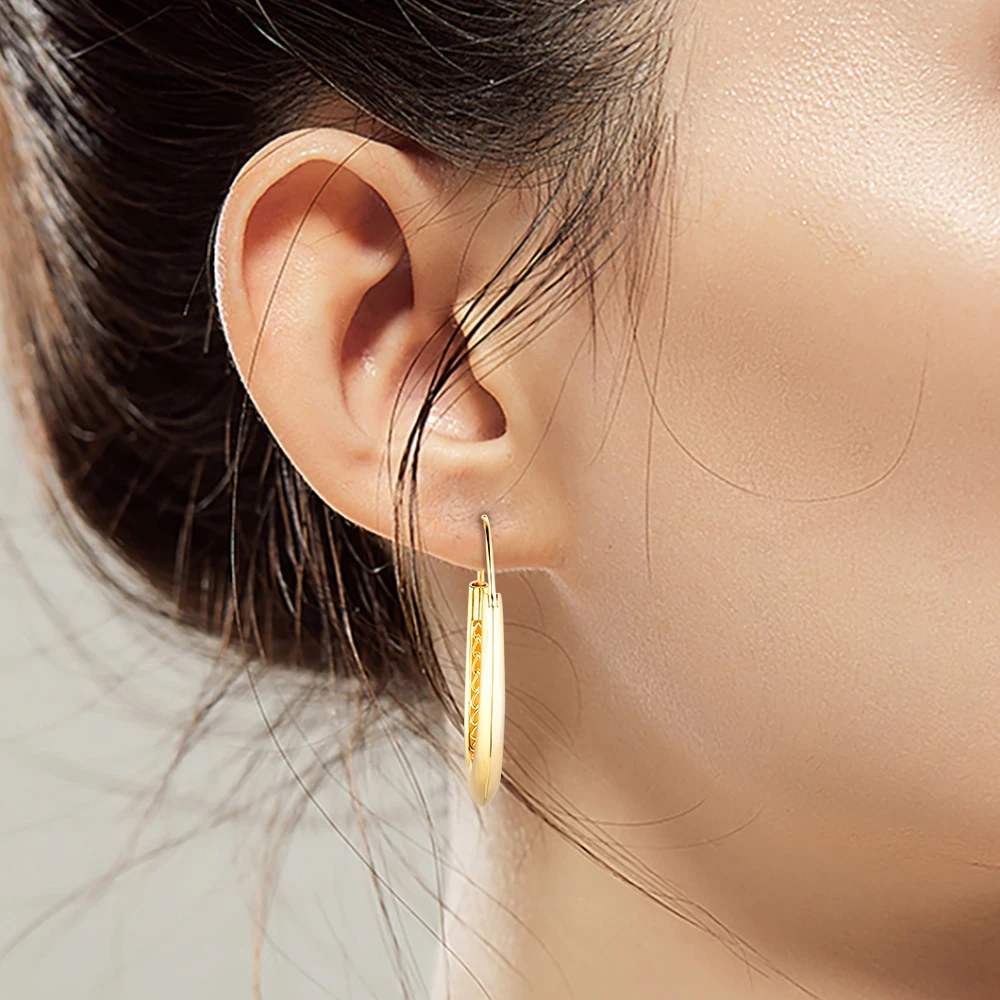 Pendientes de aro exóticos brillantes para mujer, aretes originales de plata de ley 2020, joyería diaria, pendientes de moda para mujer, 925