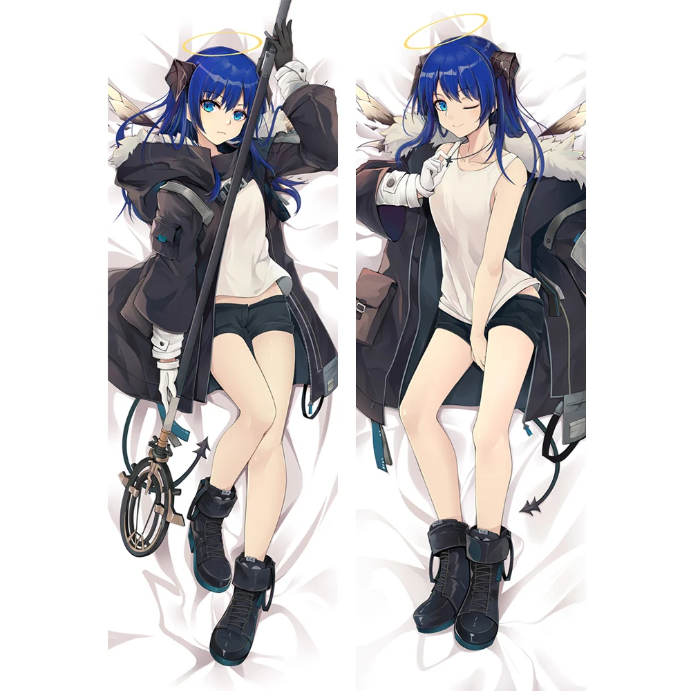 

MGF Hot Chinese Anime Arknights Dakimakura case Mastema Home Bedding Manga Long Sort Pillowcase