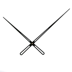 12888 Round Hole High Torque Movement Long hands 90128#Black (just hands) DIY Clock Kits