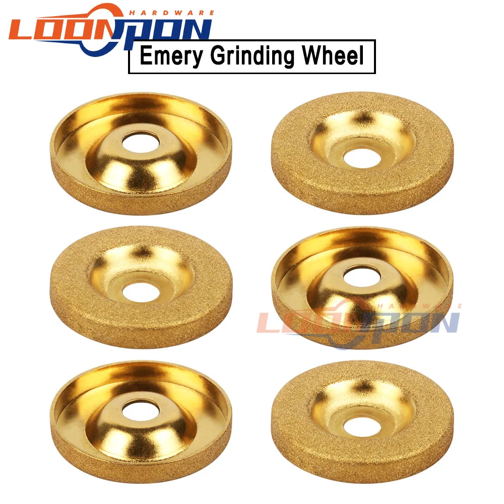 50mm Diamond Grinding Wheel Cup Gold Circle Grinder Stone Cutting Rotary Tool for Quick Removal Or Trimming 1-15pcs 150Grit