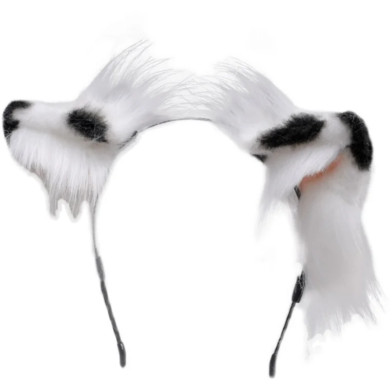 Sanhua Katze Ohr Kopfschmuck JK Kuh Blume Katze Ohr Lolita Haar Zubehör Nette Simulation Tier Ohren Haar-Hoop Stirnband