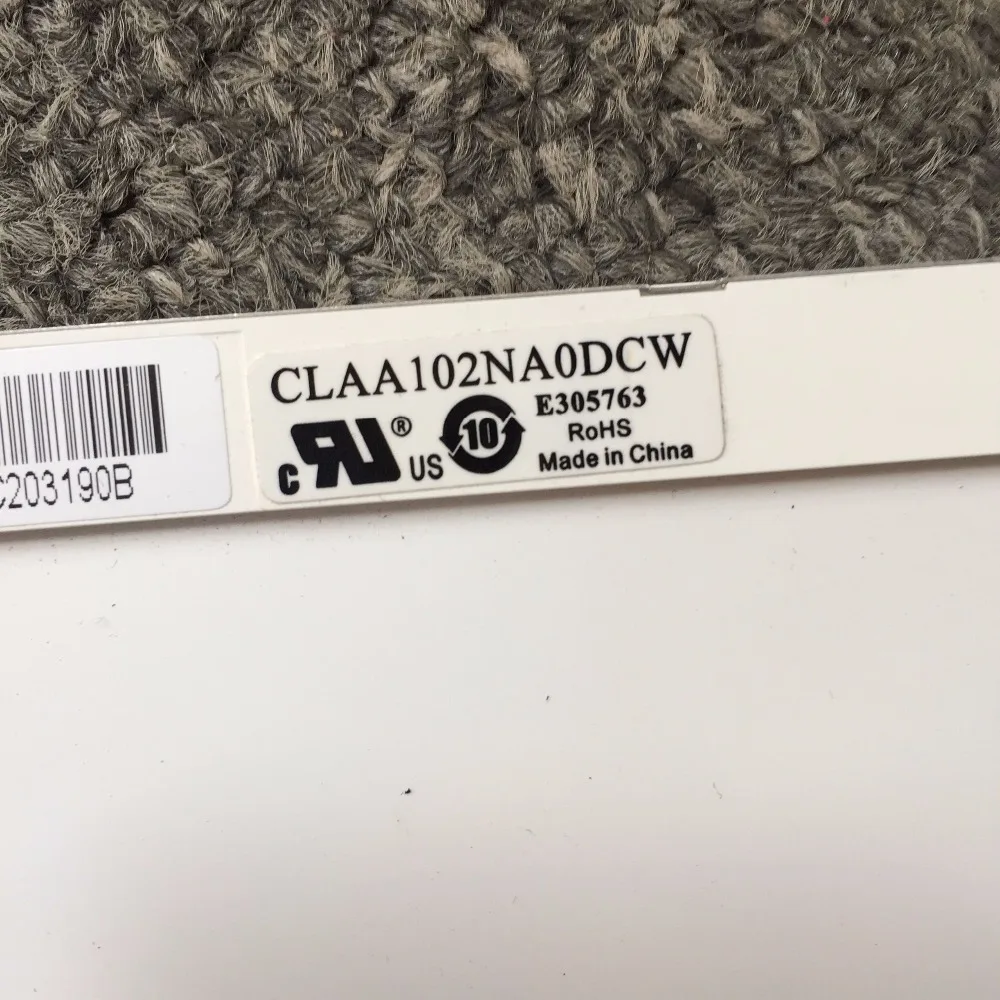 10.2 Inch CLAA102NA0DCW Auto Audio En Video Lcd Display