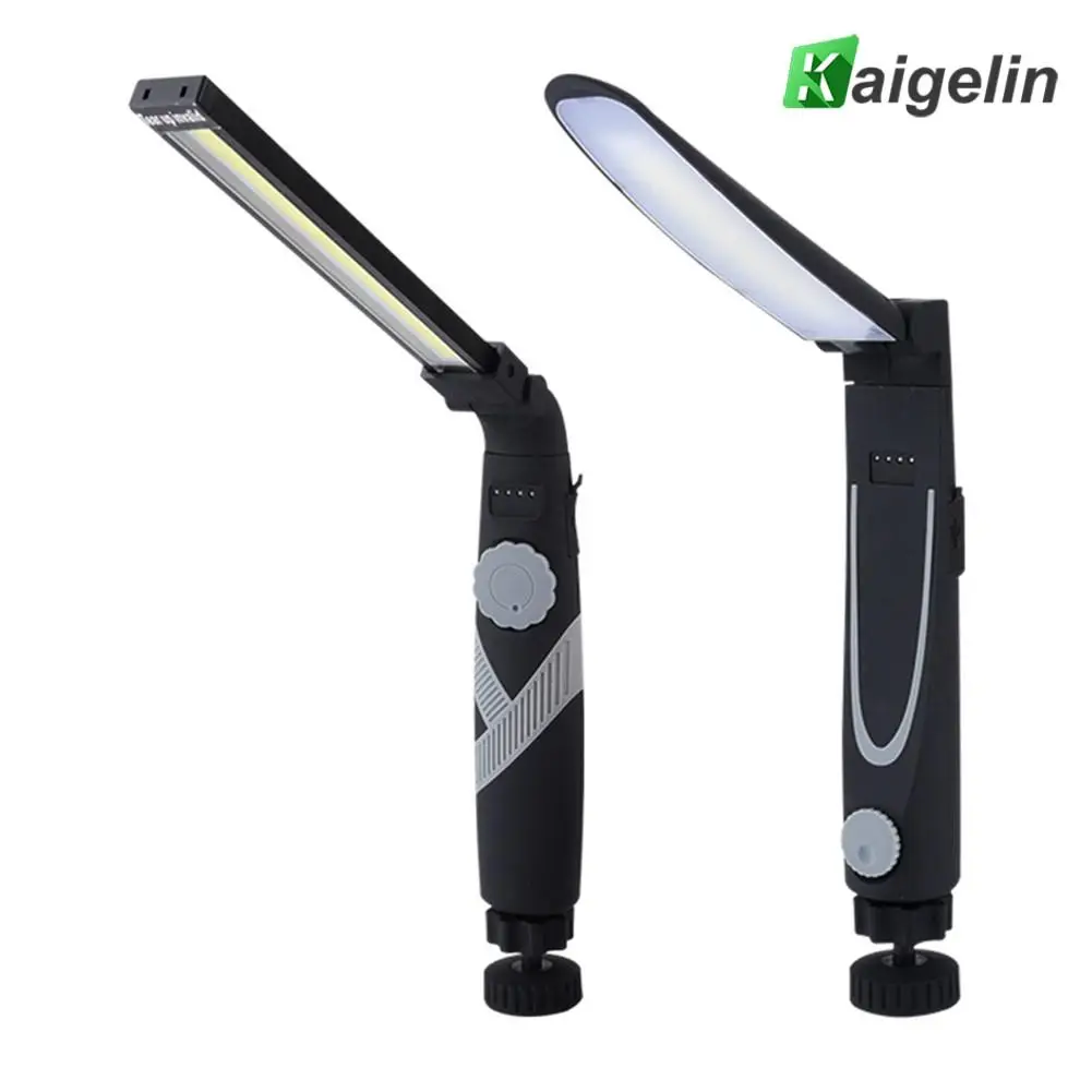 

COB Folding Working Light with Magnet LED Multi-function Lamp Charging Dimming Light for Camping Outdoor Portable LED Work Light