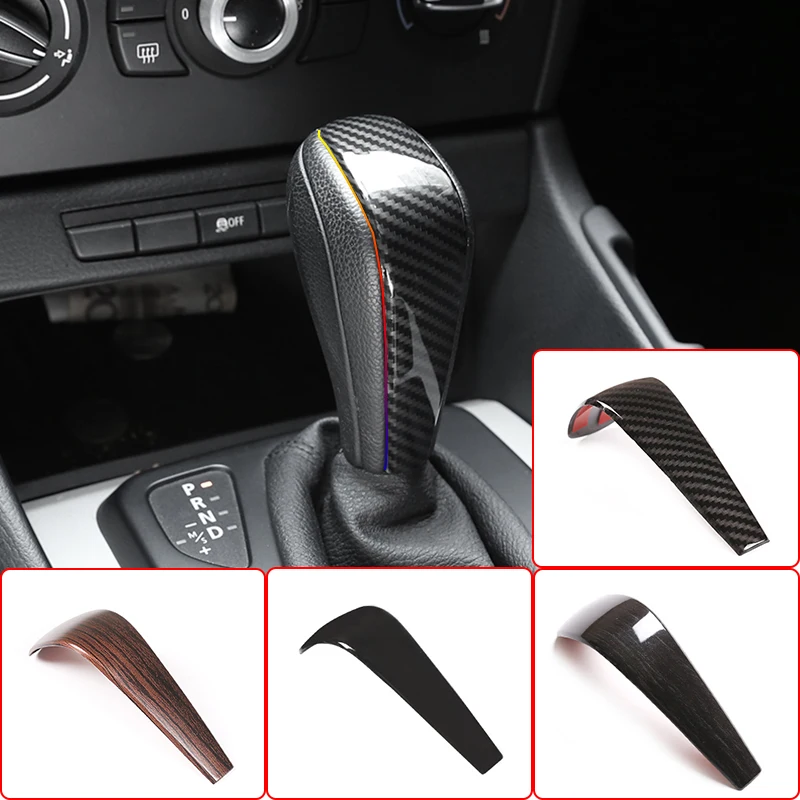 

Car Gear Head Shift Knob Head Cover Trim Sticker,For BMW 1 3 Series x1E48 E61E64 E65 E85 E86 E83 E53 E81 E82 E87 E90 E91 E92 E93