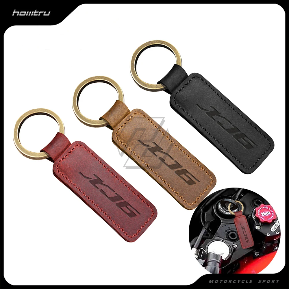 

Motorcycle Cowhide Keychain Key Ring Case for Yamaha XJ6 XJ6-N Models