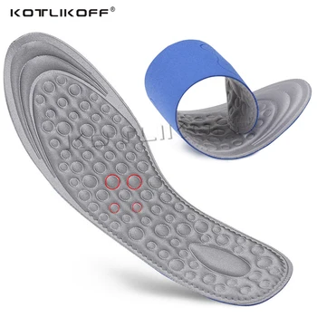 Unisex Ultra-Thinฤดูร้อนกีฬาInsoles Breathableสบายซึมซับเหงื่อCushion Insoleใส่สดชื่นFeet Pads