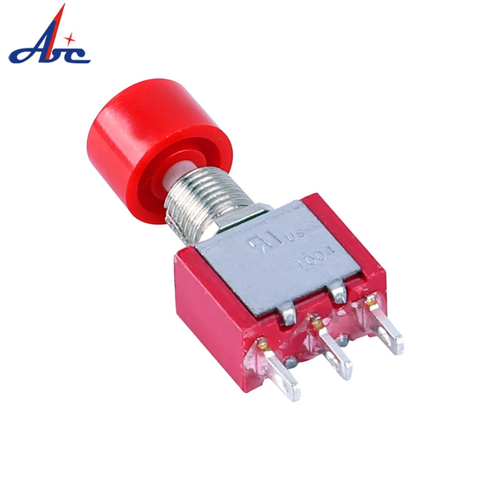 6mm Switches Miniature Toggle Switch Single Pole Double Throw Mini Micro Switch Electronic Gadgets 6A Push Button Switch