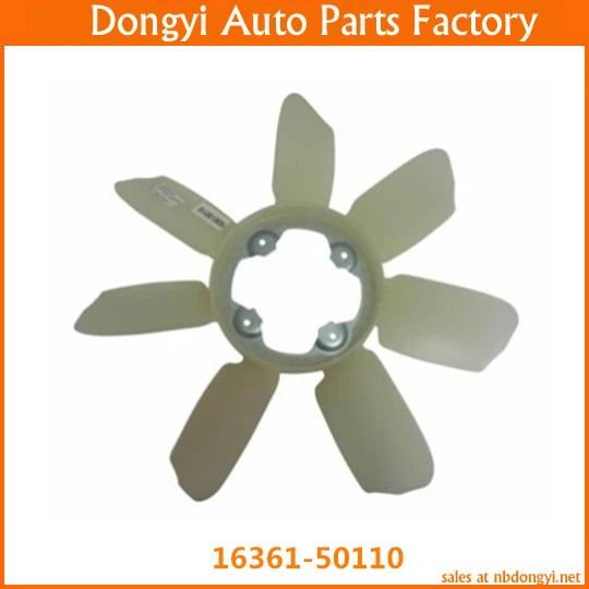 High quality Radiator Cooling Fan Blade 16361-50110 1636150110 