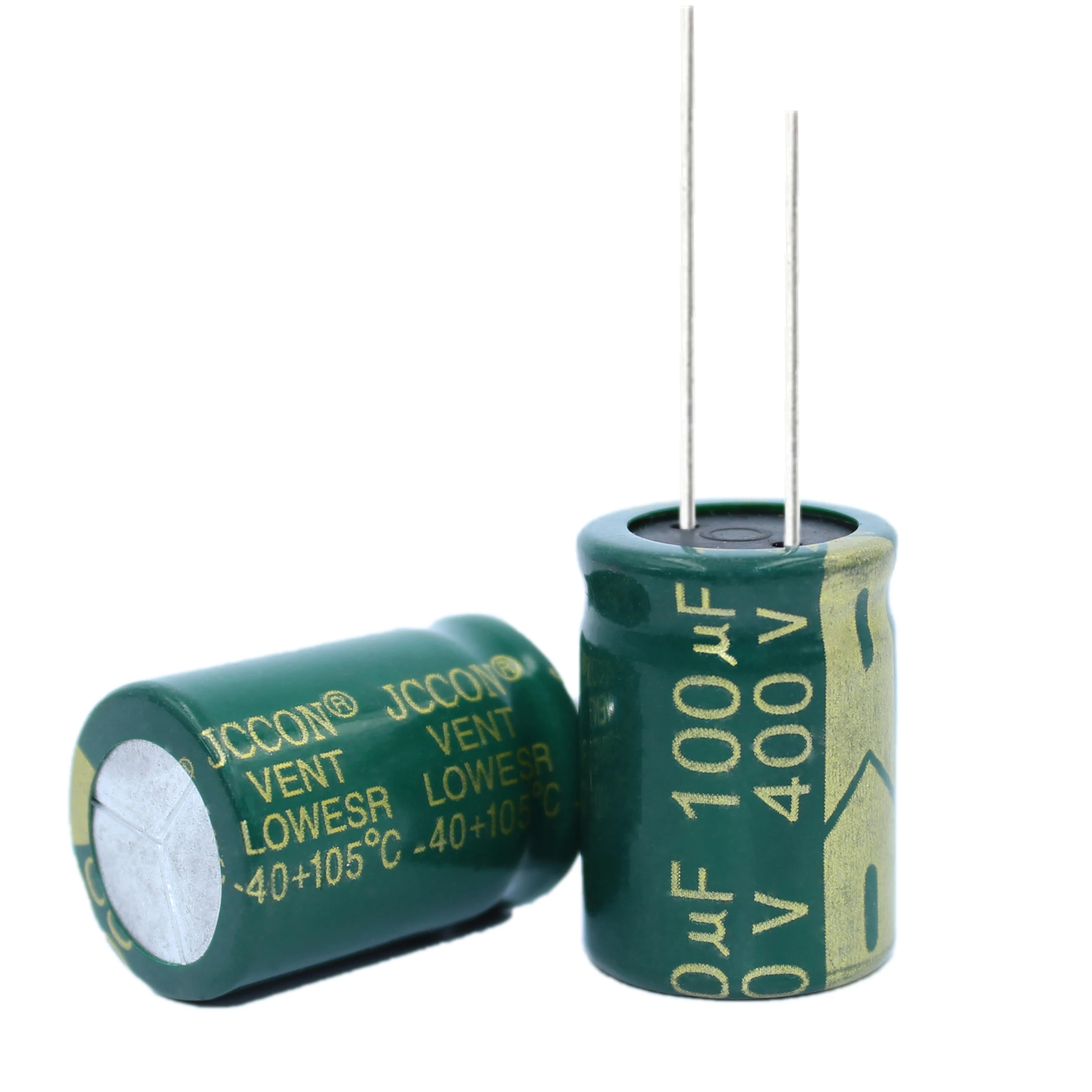 5pcs High frequency low resistance aluminum electrolytic capacitor 400v100UF 100uf400v volume: 16x30 18x25