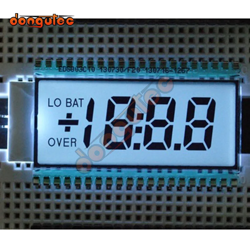 40PIN TN Positive 3-1/2 Digits Segment LCD Panel 5V