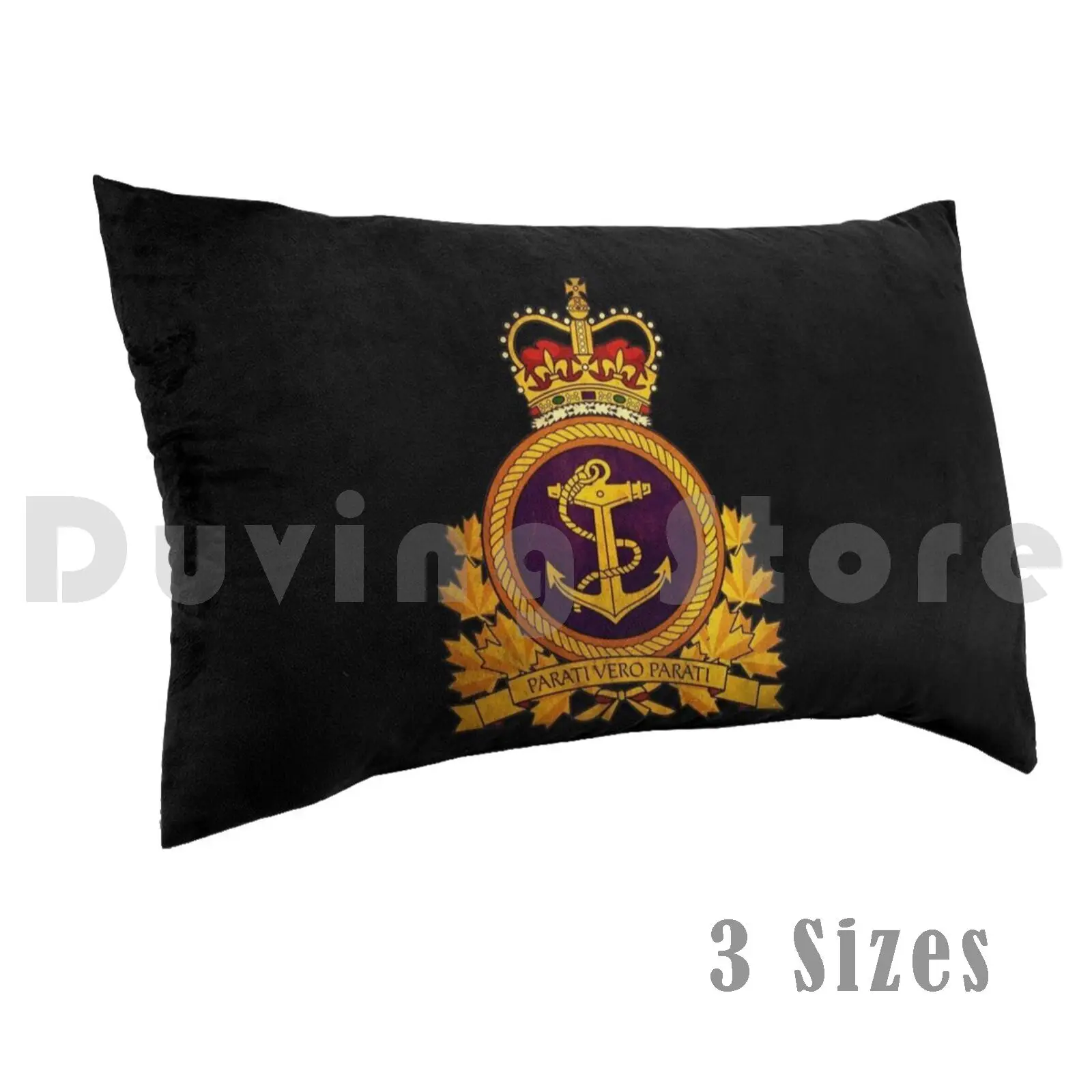 Canada Royal Navy-Vintage Pillow Case DIY 50*70 Rcn Emblem Canada Royal Navy Royal Navy Command Emblem Canadian Army